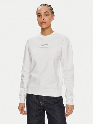 Obrázek produktu Calvin Klein Mikina Multi Logo K20K207216 Bílá Regular Fit