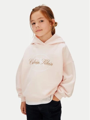 Obrázek produktu Calvin Klein Mikina Oval LVCKSJB23G Růžová Relaxed Fit