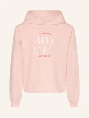 Obrázek produktu Calvin Klein Mikina S Kapucí světle růžová / krémová / červená