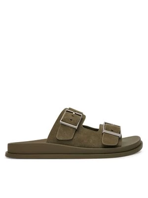 Obrázek produktu Calvin Klein Nazouváky City Sandal Buckle Suede HW0HW03130 Zelená