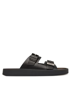 Obrázek produktu Calvin Klein Nazouváky Ergon Double Bar Sandal Lth HM0HM02097 Černá