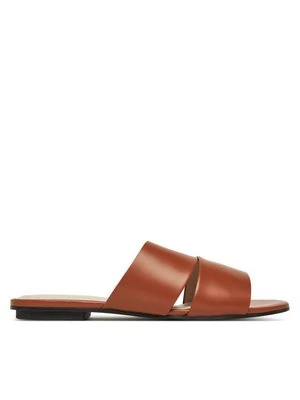 Obrázek produktu Calvin Klein Nazouváky Flat Slide - Lth 2 Straps HW0HW02365 Hnědá