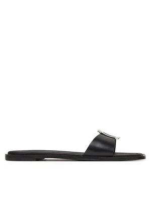 Obrázek produktu Calvin Klein Nazouváky Flat Slide W/Ck Hw Big - Lth HW0HW02482 Černá