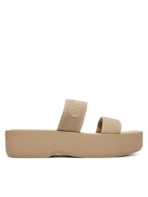 Obrázek produktu Calvin Klein Nazouváky Flatform Sndl Webbing HW0HW02878 Béžová