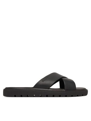 Obrázek produktu Calvin Klein Nazouváky Sq Molded Sandal Xcross Lth HM0HM02235 Černá