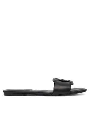 Obrázek produktu Calvin Klein Nazouváky Square Flat Sandal Emblem HW0HW03128 Černá