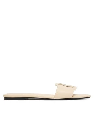 Obrázek produktu Calvin Klein Nazouváky Square Flat Sandal Emblem HW0HW03128 Écru