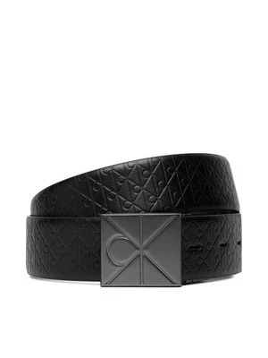 Obrázek produktu Calvin Klein Pánský pásek Emblem Plaque W/ Aop 35Mm Adj/Re LV04D7083G Černá