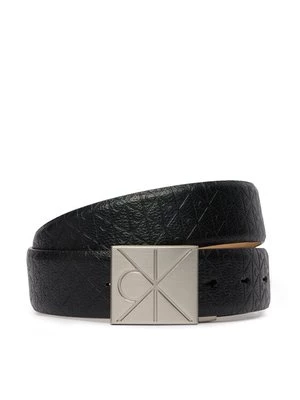 Obrázek produktu Calvin Klein Pásek Emblem Plaque W/ Aop 35Mm Adj LV04D7082G Černá