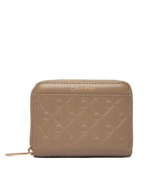 Obrázek produktu Calvin Klein Peněženka Emblem Aop Embossed Zip Around LV04F1081G Béžová
