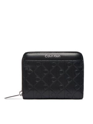 Obrázek produktu Calvin Klein Peněženka Emblem Aop Embossed Zip Around LV04F1081G Černá