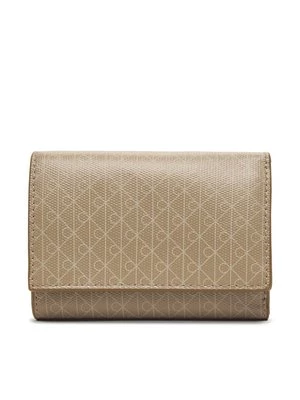 Obrázek produktu Calvin Klein Peněženka Emblem Aop Trifold W/ Zip Pocket LV04F1118G Béžová