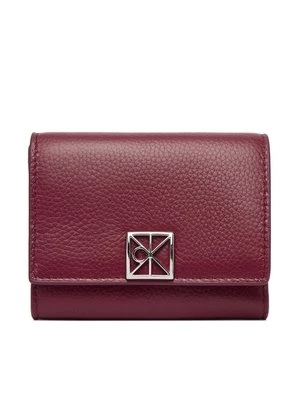 Obrázek produktu Calvin Klein Peněženka Emblem Hw Pebble Trifold W/Zip LV04F1128G Bordó