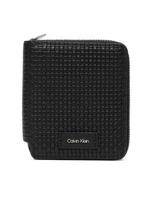 Obrázek produktu Calvin Klein Peněženka Embossed Woven Zip Billfold LV04D1112G Černá