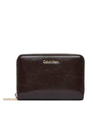 Obrázek produktu Calvin Klein Peněženka Foil Glossy Square Zip Around LV04F1201G Hnědá