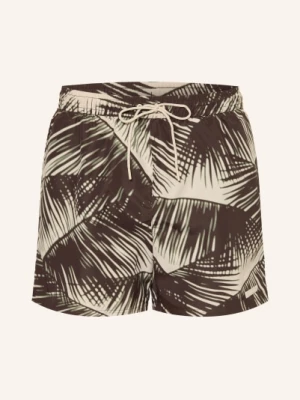 Obrázek produktu Calvin Klein Plavky tmavě hnědá / krémová / olivová