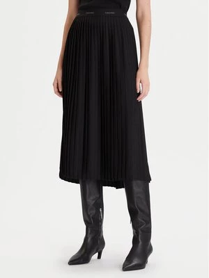 Obrázek produktu Calvin Klein Plisovaná sukně LV044D632G Černá Regular Fit