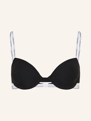Obrázek produktu Calvin Klein Podprsenka S Kosticemi Icon Cotton Modal černá / bílá