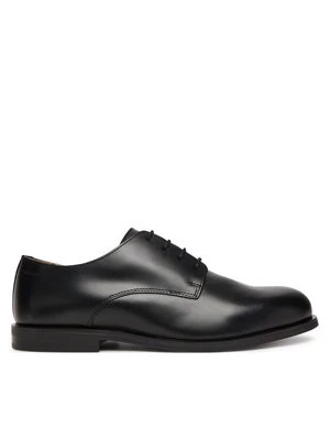 Obrázek produktu Calvin Klein Polobotky Ess Rubber Derby Lth HM0HM02056 Černá