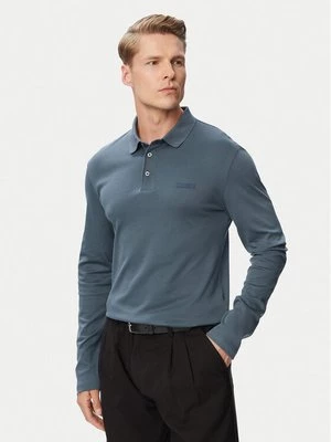 Obrázek produktu Calvin Klein Polokošile Supima LV04LH240G Tmavě šedá Slim Fit