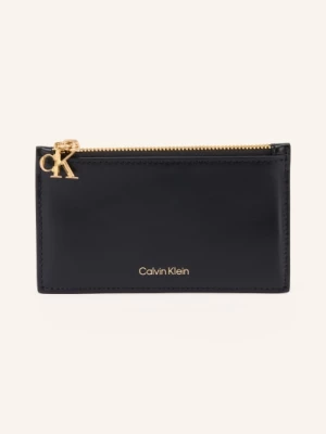 Obrázek produktu Calvin Klein Pouzdro Na Karty S Přihrádkou Na Mince černá / zlatá