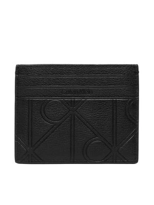 Obrázek produktu Calvin Klein Pouzdro na kreditní karty Xl Emblem Aop Emboss Card Case LV04D1174G Černá