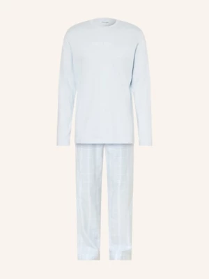 Obrázek produktu Calvin Klein Pyžamo Cotton Poplin tmavě modrá / bílá