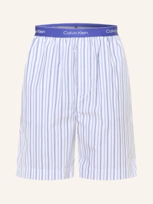 Obrázek produktu Calvin Klein Pyžamové Šortky bílá / tmavě modrá / modrá