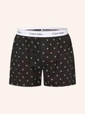 Obrázek produktu Calvin Klein Pyžamové Šortky černá / bílá
