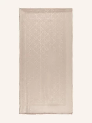 Obrázek produktu Calvin Klein Šála S Třpytivou Přízí béžová / zlatá