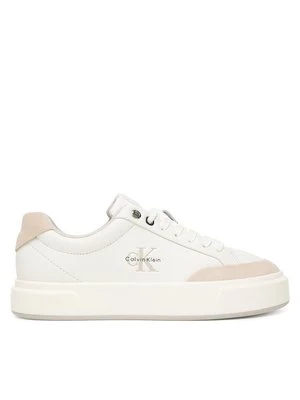 Obrázek produktu Calvin Klein Sneakersy Basket Cupsole Laceup Lth Mix YW0YW02023 Bílá