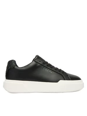 Obrázek produktu Calvin Klein Sneakersy Chunky Cupsole Laceup Lth Bt Aop YW0YW02036 Černá