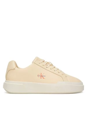 Obrázek produktu Calvin Klein Sneakersy Chunky Cupsole Laceup Lth Ml YW0YW01947 Krémová