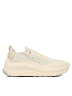 Obrázek produktu Calvin Klein Sneakersy Chunky Runner Lace Up Sock Knit YW0YW02033 Écru Krémová