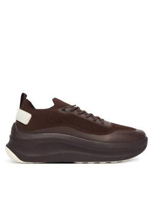 Obrázek produktu Calvin Klein Sneakersy Chunky Runner Lace Up Sock Knit YW0YW02033 Hnědá