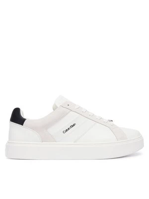 Obrázek produktu Calvin Klein Sneakersy Classic Cupsole Laceup Tape Lth YM0YM01430 Bílá