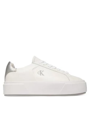 Obrázek produktu Calvin Klein Sneakersy Flatform Lace Up Lth Met YW0YW01929 Bílá