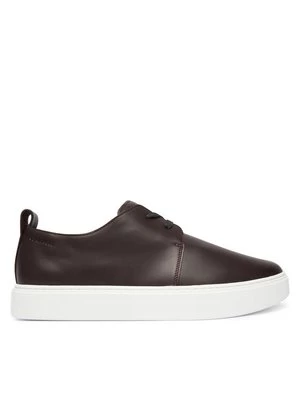 Obrázek produktu Calvin Klein Sneakersy Hybrid Clean Cup Derby Lth HM0HM02011 Bordó