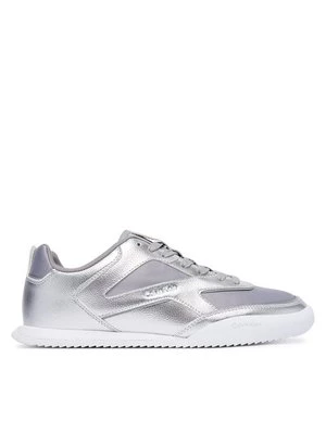 Obrázek produktu Calvin Klein Sneakersy Low Pro Run Lace Stripe Met Lth HW0HW03272 Stříbrná