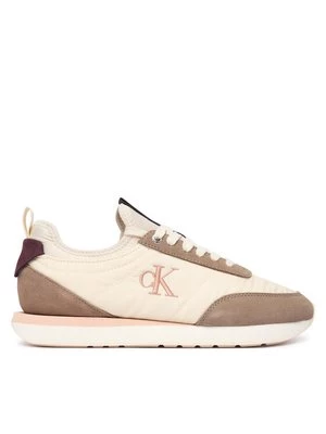 Obrázek produktu Calvin Klein Sneakersy Retro Runner Lace Up Sock YW0YW02060 Krémová