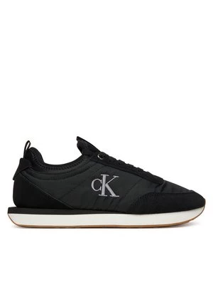 Obrázek produktu Calvin Klein Sneakersy Retro Runner Sock Laceup Mix Mat YW0YW02060 Černá