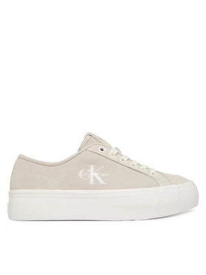 Obrázek produktu Calvin Klein Sneakersy Vulc Flatf Laceup Suede HW0HW03088 Béžová