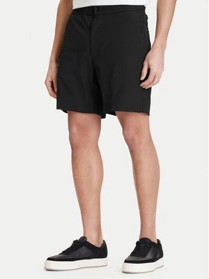 Obrázek produktu Calvin Klein Šortky z materiálu LV04LF610G Černá Straight Fit