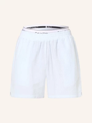 Obrázek produktu Calvin Klein Spací Kalhoty Seersucker tmavě modrá / bílá