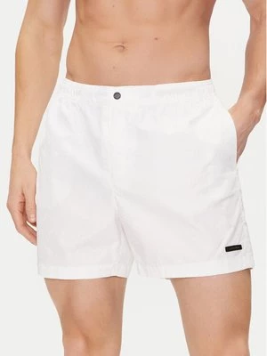 Obrázek produktu Calvin Klein Swimwear Plavecké šortky KM0KM00943 Bílá Regular Fit