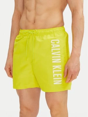 Obrázek produktu Calvin Klein Swimwear Plavecké šortky KM0KM01092 Žlutá Regular Fit