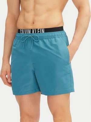 Obrázek produktu Calvin Klein Swimwear Plavecké šortky KM0KM01093 Modrá Regular Fit