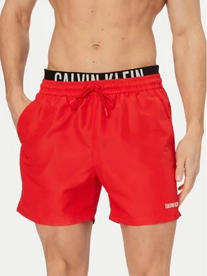 Obrázek produktu Calvin Klein Swimwear Plavecké šortky LV00N61015 Tmavě červená Regular Fit
