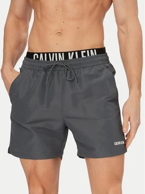 Obrázek produktu Calvin Klein Swimwear Plavecké šortky LV00N61015 Tmavě šedá Regular Fit