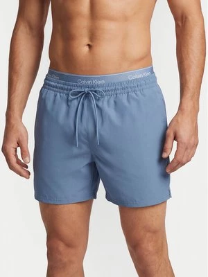 Obrázek produktu Calvin Klein Swimwear Plavecké šortky LV00N61024 Modrá Regular Fit